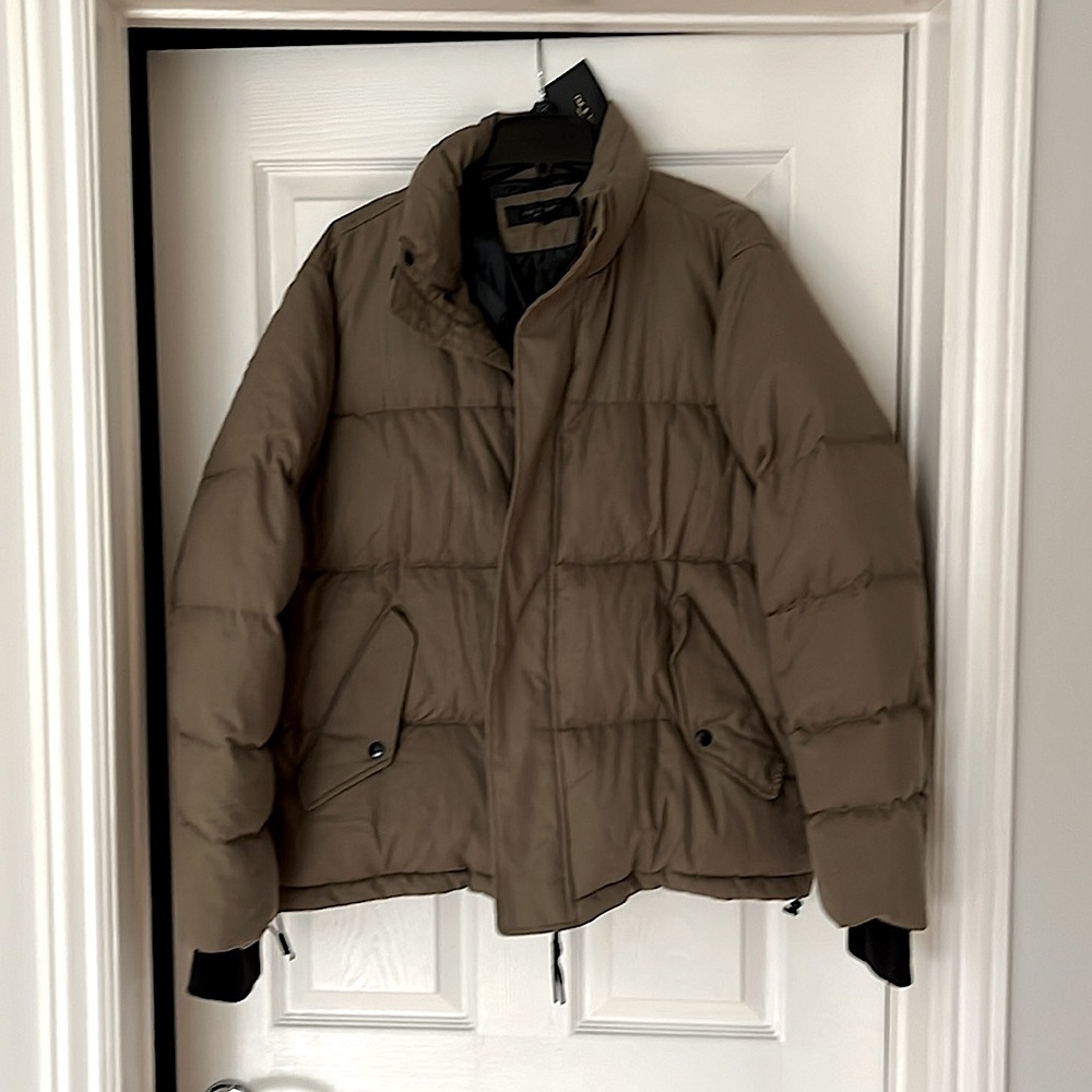 NWT Rag & Bone Mens' Olive Puffer Coat size L